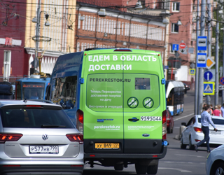 TMG Перекресток наружная реклама на транспорте Москва